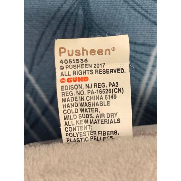 2 PUSHEEN GUND Plush Rainbow UNICORN & BIRTHDAY CAT stuffed animal LOT - Picture 4 of 11